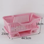 Bowls Countertop Dinnerware Plates Dish Drying Rack Drain Board Utensils Drainer Rack Storage Rack - Image 6