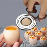 New Stainless Steel Egg Shell Opener Manual Egg Opener Kitchen Gadget Eggs Cutter Convenient Mini Scissors Tools for Cooked Eggs