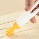 1SET Baking Tools Pizza Knife Pie Crust Cutter 4-in-1 Fancy Roller Cutter Set Home Cake Lace Cutter Dough Jagged Edge Cutting