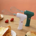 Electric Mixer Handheld Mixer Egg Beater Set USB Rechargeable Household Cordless Electric Hand Mixer for Kitchen