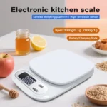 3kg/7kg LCD Digital Kitchen Scale High Precision Electronic Food Scale Suitable for Baking Coffee Tea Fitness Food Weighing Tool