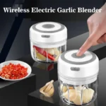 Mini Wireless Electric Garlic Crusher Portable 100ml/250ml Chopper USB Charging Ginger Chili Vegetable Masher Kitchen Machine