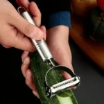 Multifunctional Kitchen Peeler Vegetable Fruit Peeler Stainless Steel Durable Potato Slicer Household Shredder Carrot Peeler