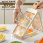 Multifunctional Vegetable Fruit Slicer Washable Julienne Shredder Food Grater Safe Design 4 in 1 Potato Chopper Cooking Gadget