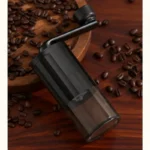 1pc New Hand Cranked Coffee Grinding Device Portable Lightweight Handheld Bean Mill for Home & Travel Manual Coffee Grinder